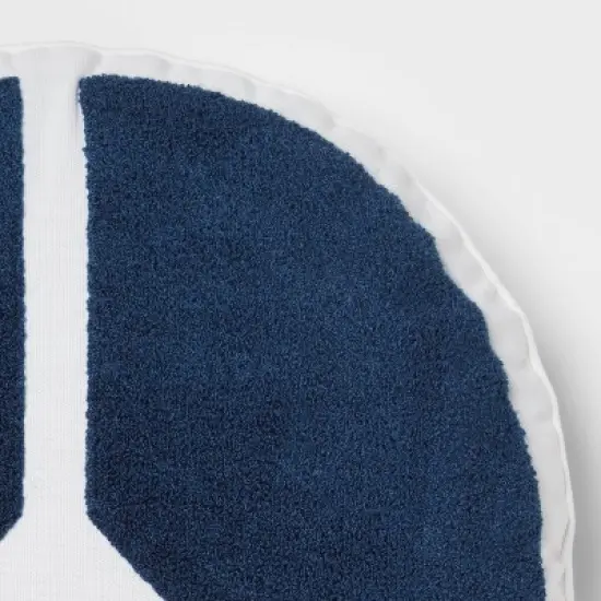 PeaceKids' Kids' Throw Pillow Navy - Pillowfort&trade; image {3}