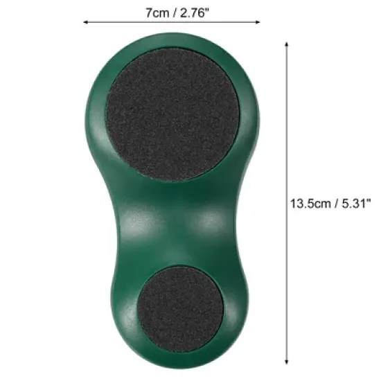 Unique Bargains Plastic Dual Sided Foot File Coarse and Fine Pedicure Removes Dead Skin Frosted Paper 1 Pc image {3}