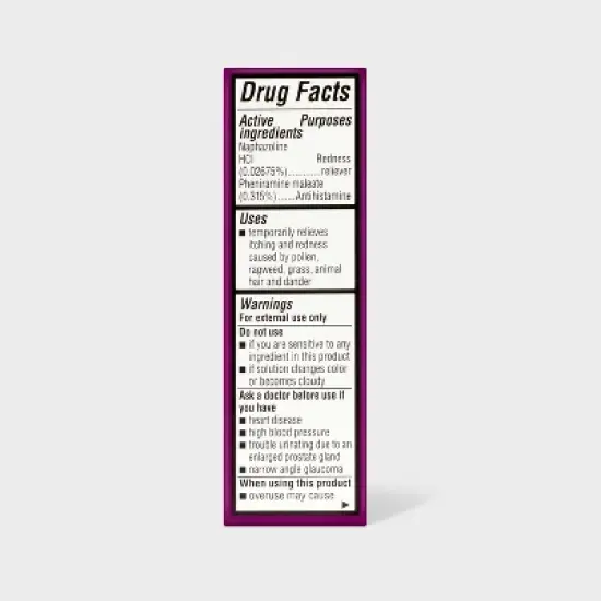 Eye Allergy Relief Drops - 0.5 fl oz - up&up&trade; image {4}