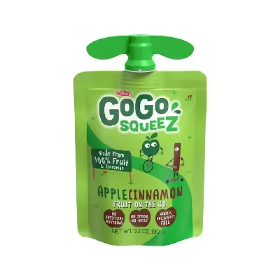 GoGo squeeZ Applesauce, Apple Cinnamon 
 image {3}