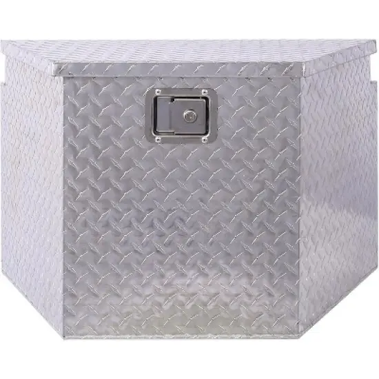 Utility Toolbox with Secure Locking System Lightweight High Strength Large Storage Space Tool Cabinet 29 x 16.5 x 18.5in Silver image {7}