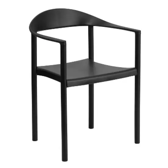 Flash Furniture HERCULES Series 1000 lb. Capacity Plastic Cafe Stack Chair image {11}