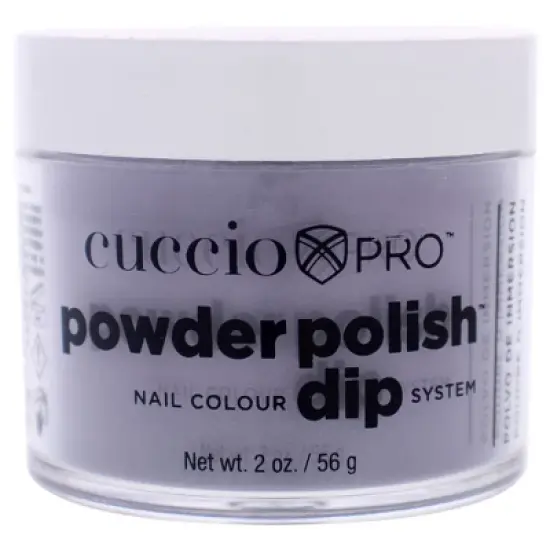 Pro Powder Polish Nail Colour Dip System - Grey with Mica by Cuccio for Women - 2 oz Nail Powder image {2}