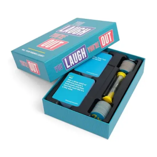 You Laugh You're Out Card Game: DSS Games Party Activity for 4 or More Players, Focus on Social & Language Skills image {4}
