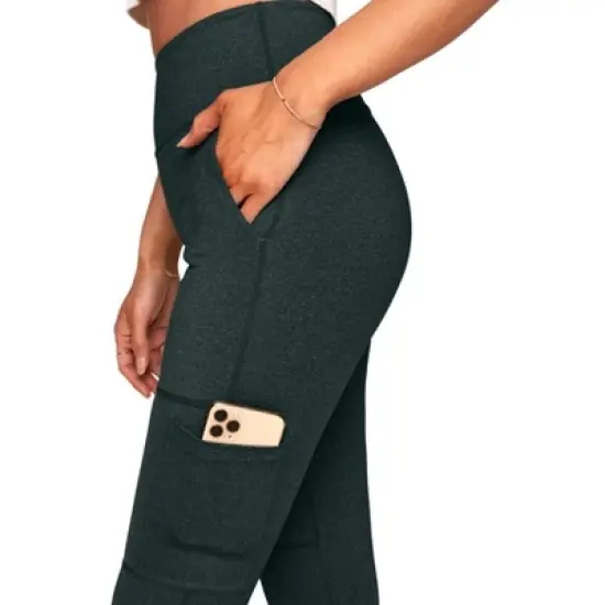 Walkpop Women's Haley Heathered Cargo Legging Activewear image {2}
