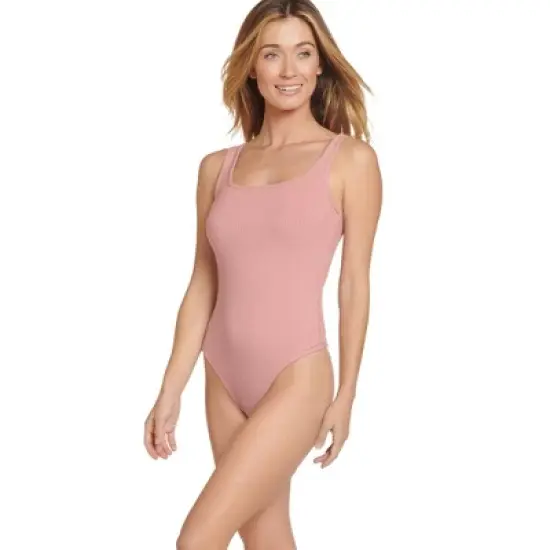 Jockey Women's Square Neck Rib Thong Bodysuit image {2}