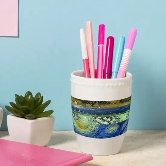 Wrapables Decorative Gold Foil Washi Tape Box Set for Arts & Crafts, Scrapbooking, Stationery, Diary (10 Rolls), Artwork image {6}