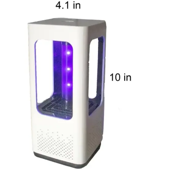 5 Star Super Deals Photocatalytic 360&deg; Ultraviolet Mosquito Bug Fly Killer Fan Trap Noiseless Safe Electric Bug Fruit Fly Gnat,Moth Insect Trap image {3}