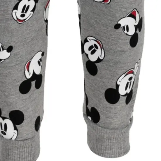Disney Mickey Mouse Boys 2 Pack French Terry Jogger Pants Infant to Little Kid image {6}