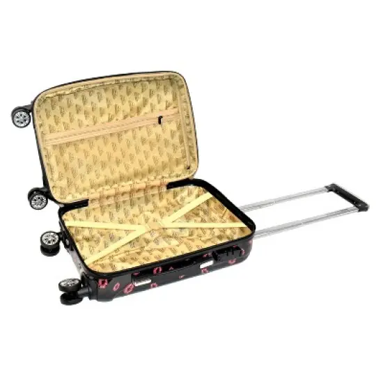 Betty Boop Sitting Girl Theme 3 Pieces Hard Luggage Set 20'', 24'' & 28" With Spinner Wheels, Combination Lock & Expandable Interior Space. image {4}