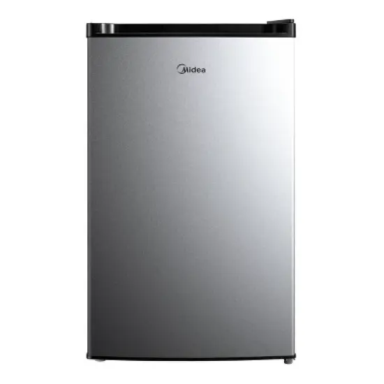 Midea 4.4 cu ft Compact Refrigerator: Energy Star Certified, Freestanding, Space-Saving, Adjustable Shelves, Dorm Fridge image {9}