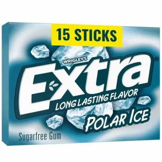 Extra Polar Ice Sugar-Free Mint Chewing Gum - 15ct image {9}