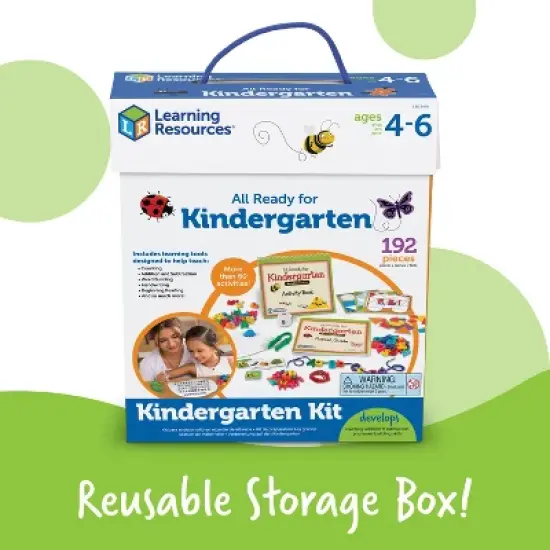 Learning Resources All Ready for Kindergarten Readiness Kit, Ages 4+ image {2}