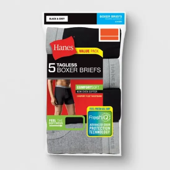 Hanes Men's Boxer Briefs image {1}
