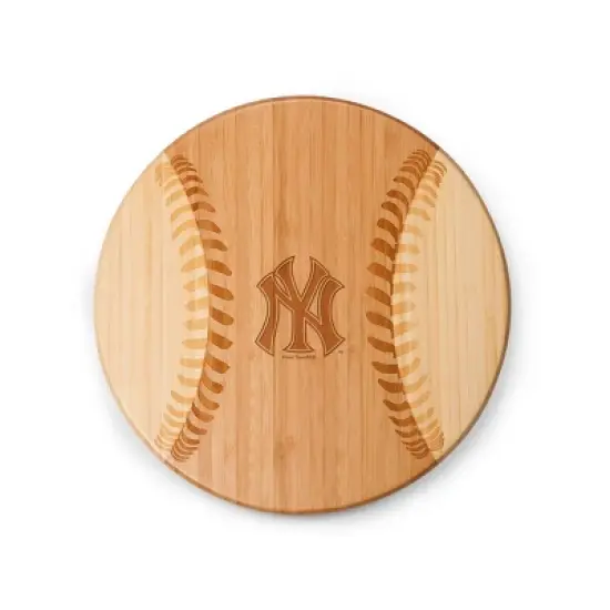 MLB New York Yankees Home Run! Baseball Parawood Cutting Board & Serving Tray image {1}