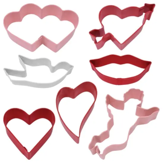 R&M International Valentine Cookie Cutter Set, 10 Piece image {2}