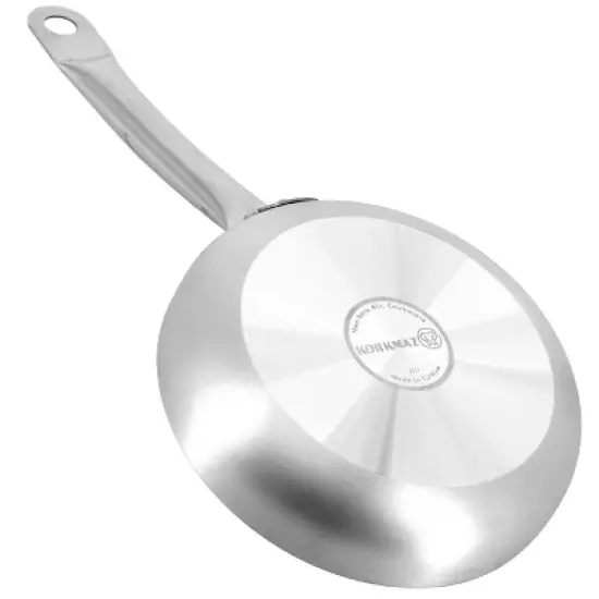 Korkmaz Gastro Proline Professional Series Tava and Frypan in Brushed Silver image {1}
