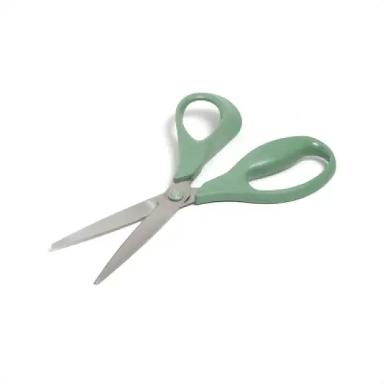U Brands 8" U-Eco Stainless Steel Ergonomic Scissors Grass image {6}