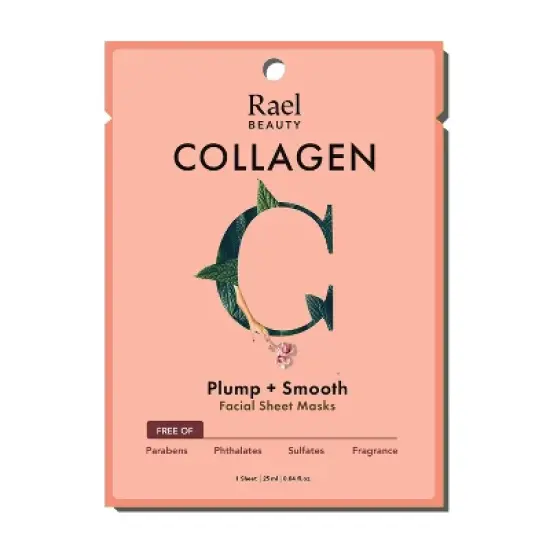 Rael Beauty Collagen Facial Sheet Mask - 1ct image {8}