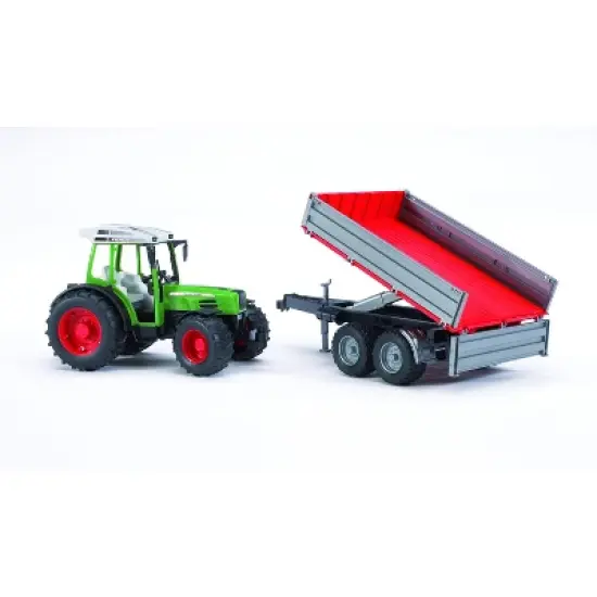 Bruder Fendt 209 S. Farm Tractor with Trailer image {2}