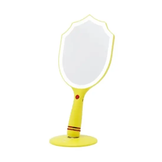 Impressions Vanity Belle LED Handheld Makeup Mirror With Standing Base image {3}