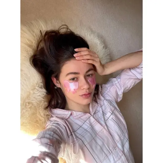 Holler and Glow Vitamin C Under Eye Mask Bows - 0.10oz image {4}