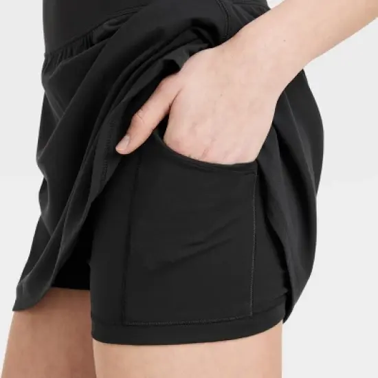Women's Everyday Soft Mid-Rise Skort 14.5" - All In Motion&trade; image {5}