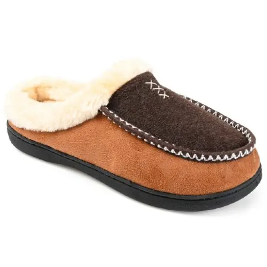 Vance Co. Henry Moccasin Clog Slipper image {9}