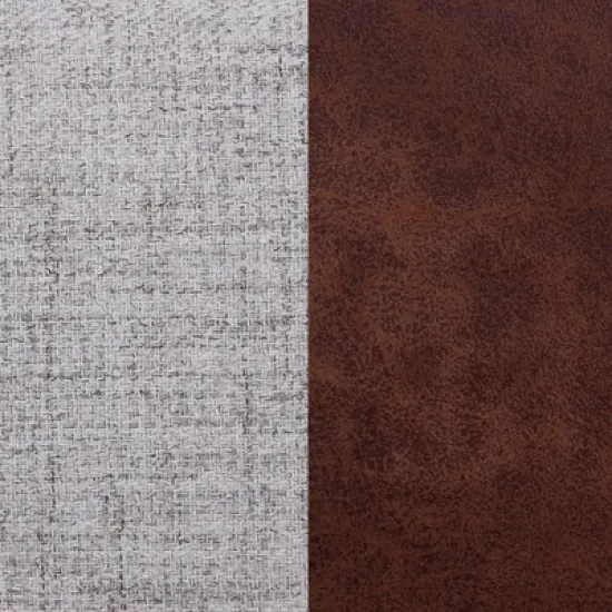 King Upholstered Wall Mount Floating Headboard Feather Gray - Nathan James image {7}