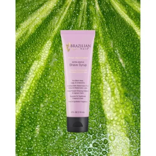 Brazilian Bare Women's Fresh Watermelon Extra Gentle Shave Syrup - 4 fl oz image {3}