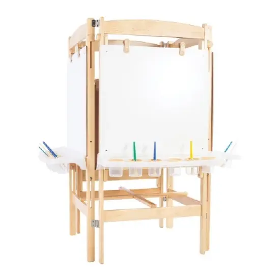 Kaplan Early Learning Adjustable 4-Sided Easel image {2}