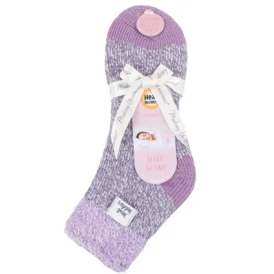 Women's Feather Top Sleep Socks image {1}