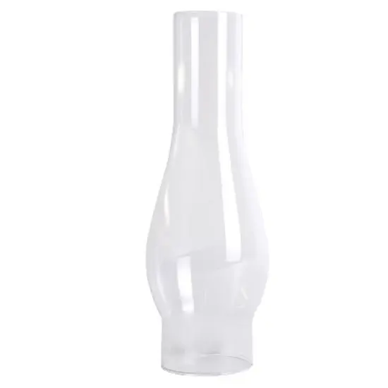 Lehman's Clear Glass Lamp Chimney, Replacement Hurricane Globe Measures 2 5/8 Inch Diameter Base x 10 Inches High for Oil or Kerosene Lanterns image {3}