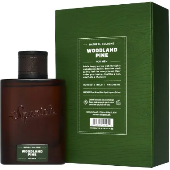 DR. SQUATCH Men's Natural Cologne - Woodland Pine - 1.7 fl oz image {4}