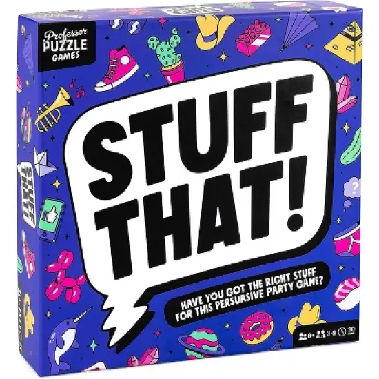Professor Puzzle USA, Inc. Stuff That! | Family Friendly Card Game of Creative Thinking / Bluffing image {1}