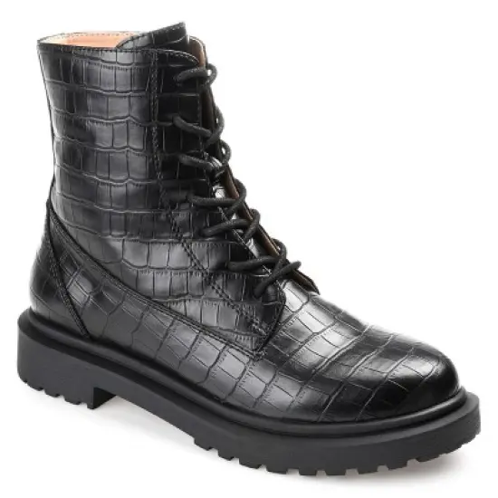 Journee Collection Womens Chandlerr Tru Comfort Foam Inside Zip Block Heel Booties image {9}