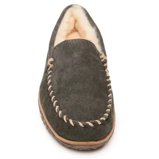 Minnetonka Men's Suede Tobie Loafer Slippers image {1}