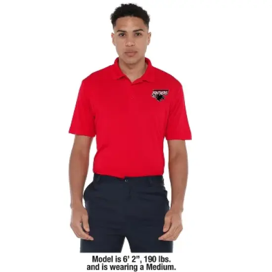 Men's Clark Atlanta University Adult Polo Left Chest Logo image {2}