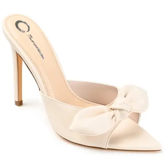 Journee Collection Womens Zelah Tru Comfort Foam Open Toe High Stiletto Pumps image {13}