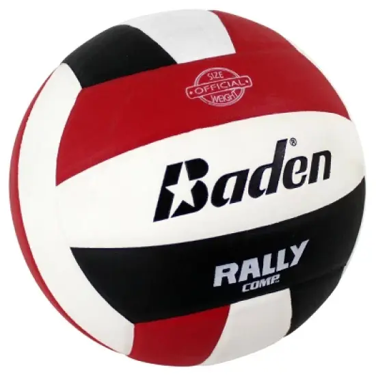 Baden Rally Practice Volleyball - White/Black image {1}