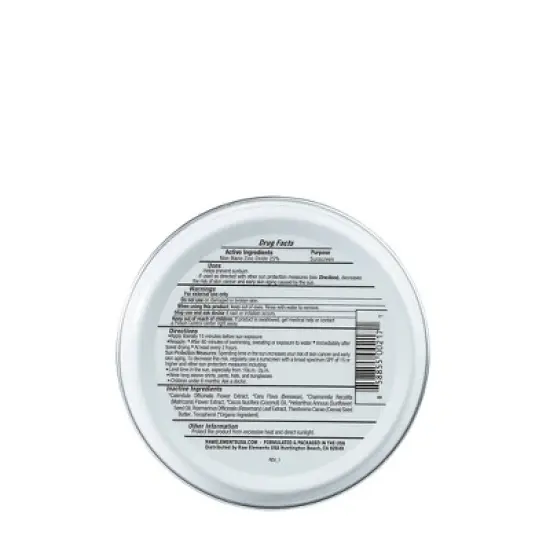 Raw Elements Baby + Kids Mineral Sunscreen Tin - SPF 30+ - 3oz image {1}