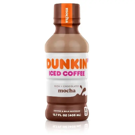 Dunkin Donuts Mocha - 13.7 fl oz Bottle image {8}