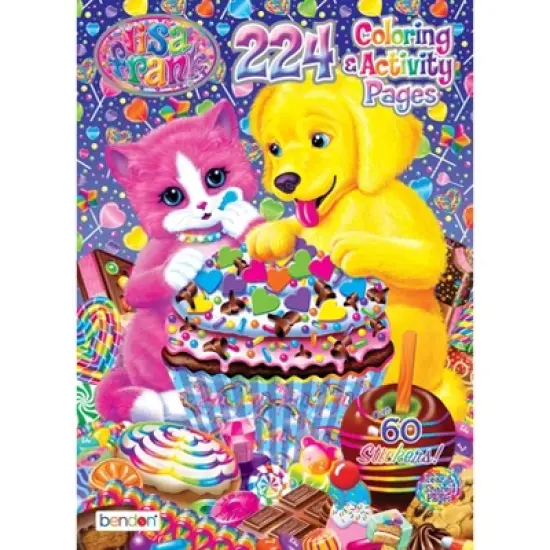 Lisa Frank 224 Page Coloring & Activity Book image {5}