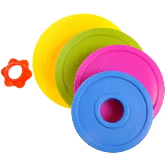 Ready! Set! Play! Link Adjustable Barbell Toy Set With 8 Different Weight Plates image {4}