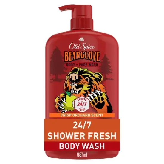 Old Spice Wild Collection Bearglove Body Wash Pump - 33.4 fl oz image {10}