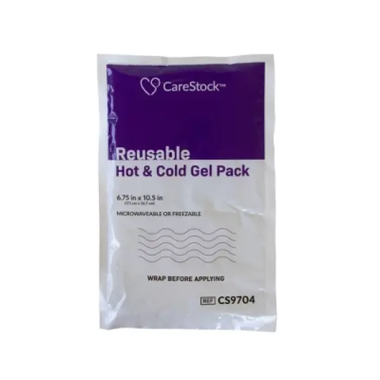CareStock Reusable Hot & Cold Gel Pack, Microwave or Freeze, 1 Count, 1 Pack image {1}