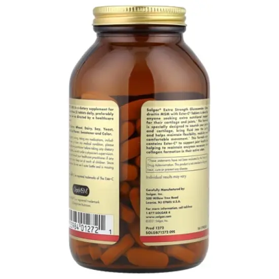 Solgar Glucosamine Chondroitin MSM with Ester-C&reg;, 180 Tablets image {2}