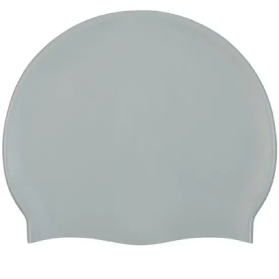 Sporti Solid Metallic Silicone Swim Cap image {3}