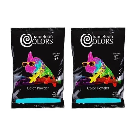 Chameleon Colors Gender Reveal Powder - Easy-Open Bags of Color Chalk Powder - 2 Pack of 1 Lb Bags image {9}