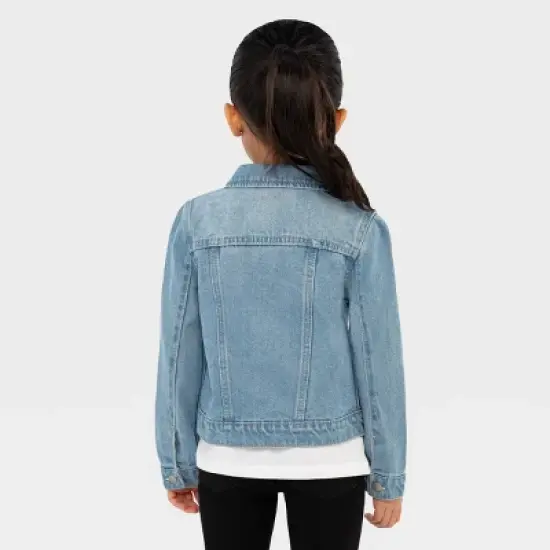 Levi's&reg; Girls' Trucker Jeans Jacket - Light Wash image {1}